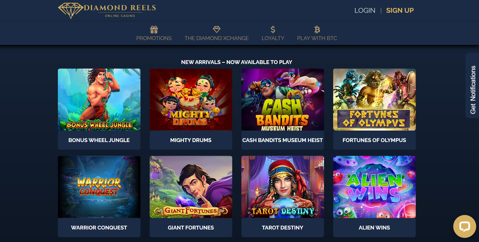 Diamond Reels Casino